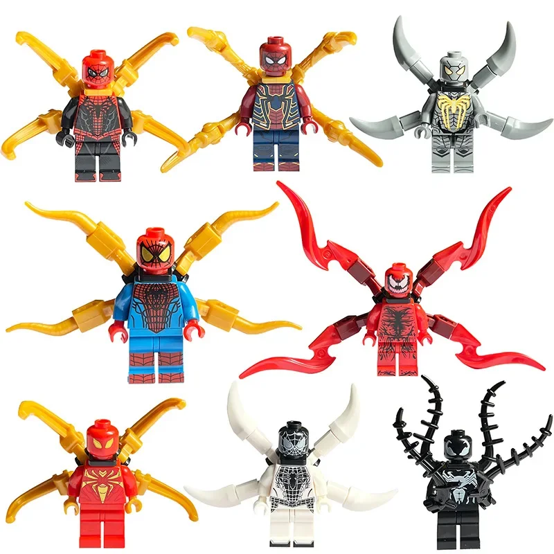Ninja Anime Figuren Mini Figuurtjes Bouwblok Speelgoed Poppen Model Figuren Kinderen Jongens Verjaardag Cadeaus Slang Monster Gevechtsmodel