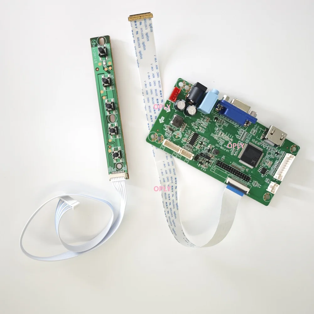 

Комплект для LM133LF1L01 LM133LF1L02 LM133LF1L03 13,3 дюйма, 1920 × 1080, светодиодный экран, плата контроллера EDP, совместимая с HDMI, VGA Audio