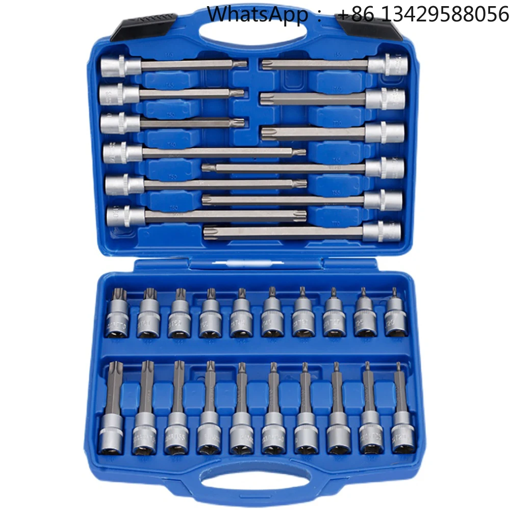 

Chrome Vanadium Steel M, T, H Type Extended Hexagon Socket Bits