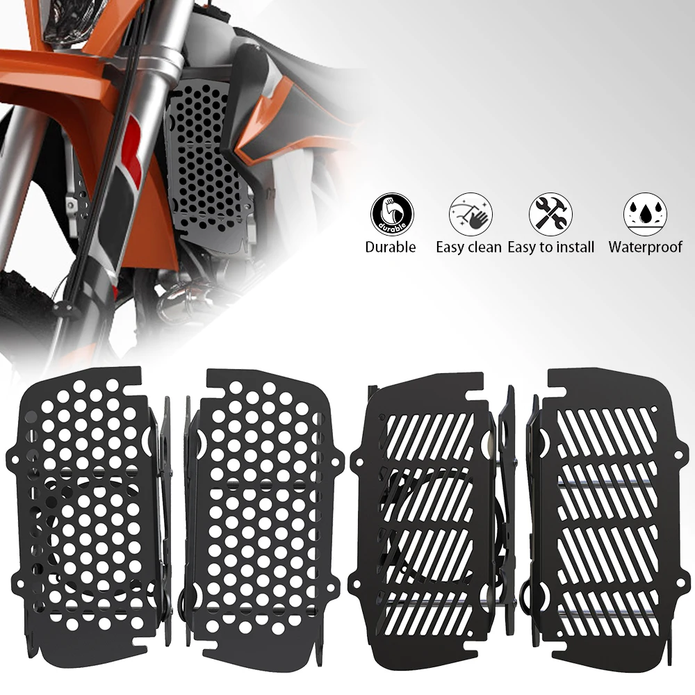 FOR GASGAS EC/EX/MC 125 250 250F 300 300F 450F 2020-2024 Motorcycle Parts Radiator Guard Grill Grille Cover Protector 2022 2023