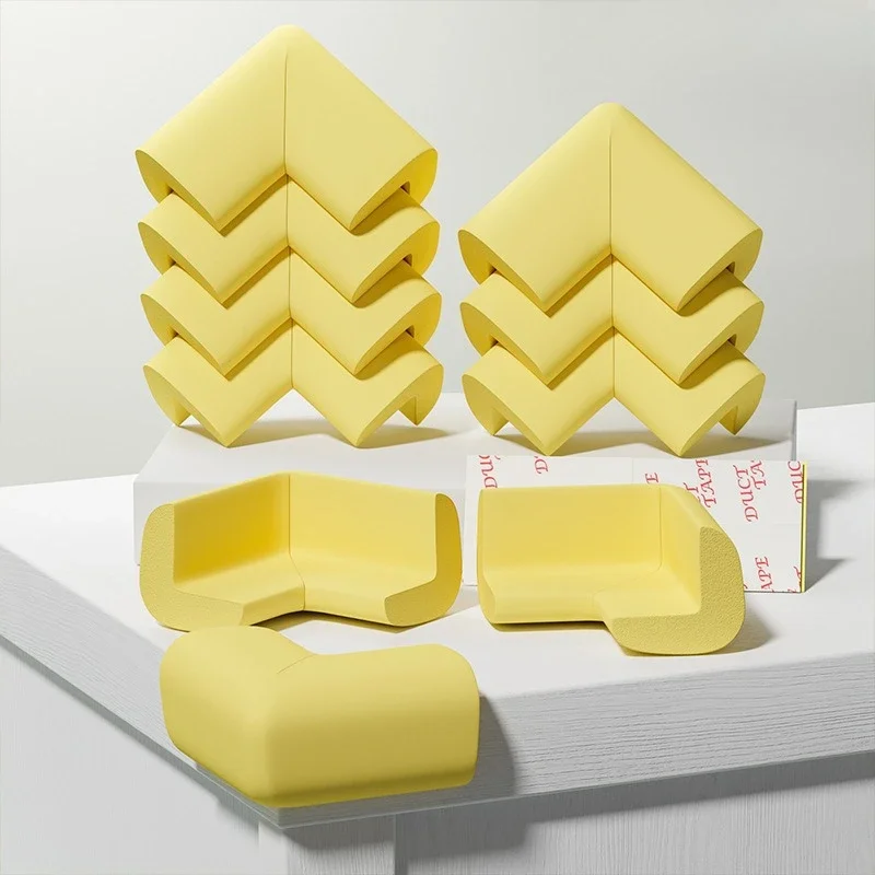 10 قطع من واقيات الزوايا ذات الحواف الناعمة - واقيات أثاث الأطفال |   أغطية أمان لطاولة الأطفال الصغار للاستخدام المنزلي