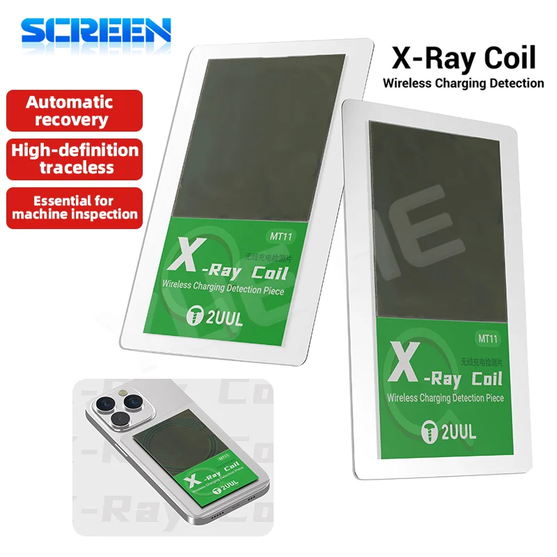 

2UUL MT11 Обнаружение беспроводной зарядки телефона Беспроводная зарядка Магнитное обнаружение Бесследный тестер магнитного поля Инструмент для ремонта