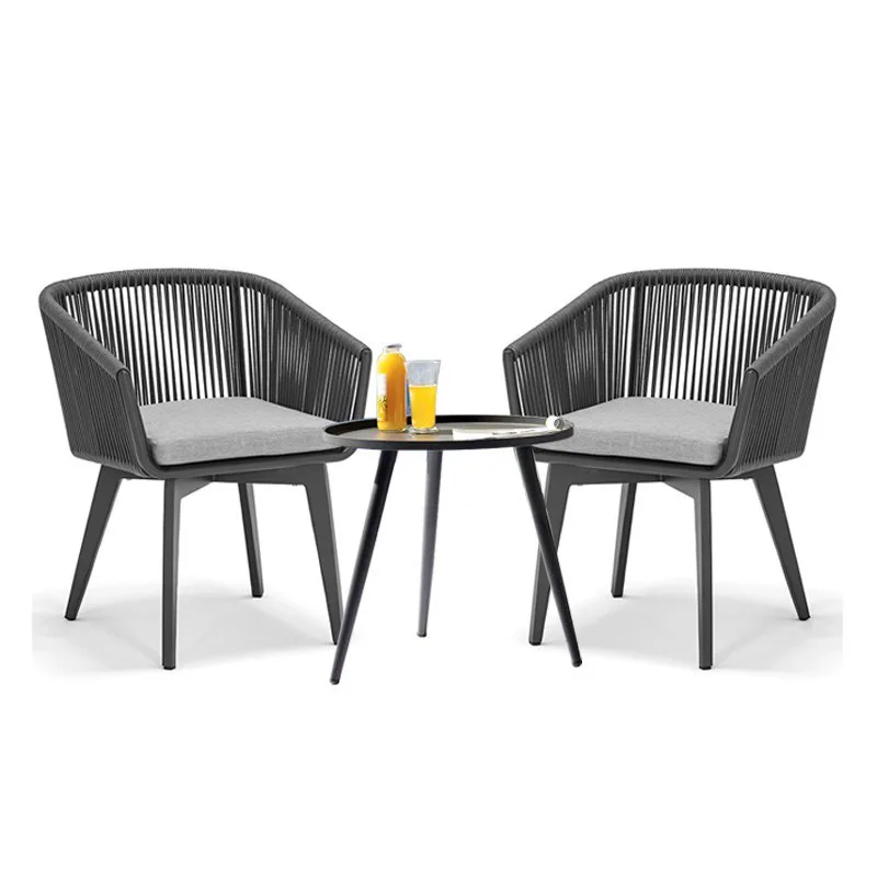 

Rattan chair courtyard waterproof sunscreen outdoor furniture outdoor leisure rattan