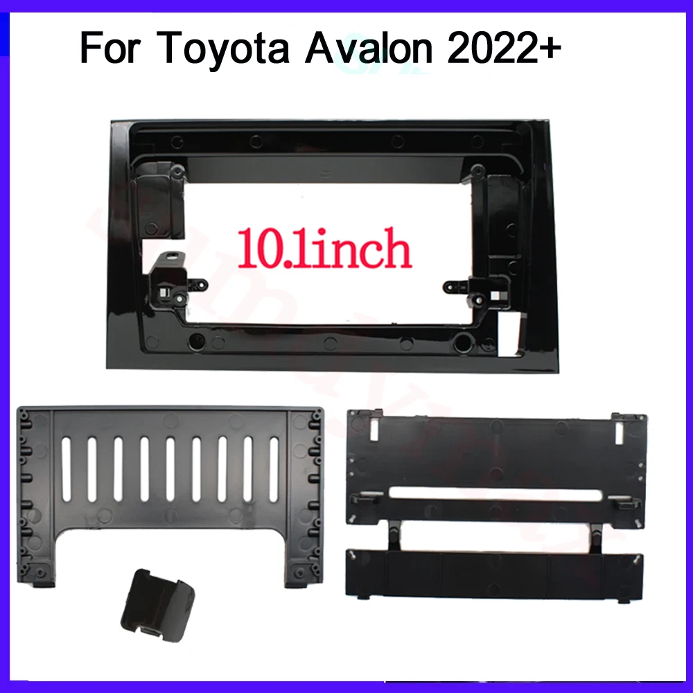 

10.1" Car Radio Frame for Toyota Avalon 2022 2023 Android Audio GPS Navigation Fascia Dash Installation Trim kit Stereo