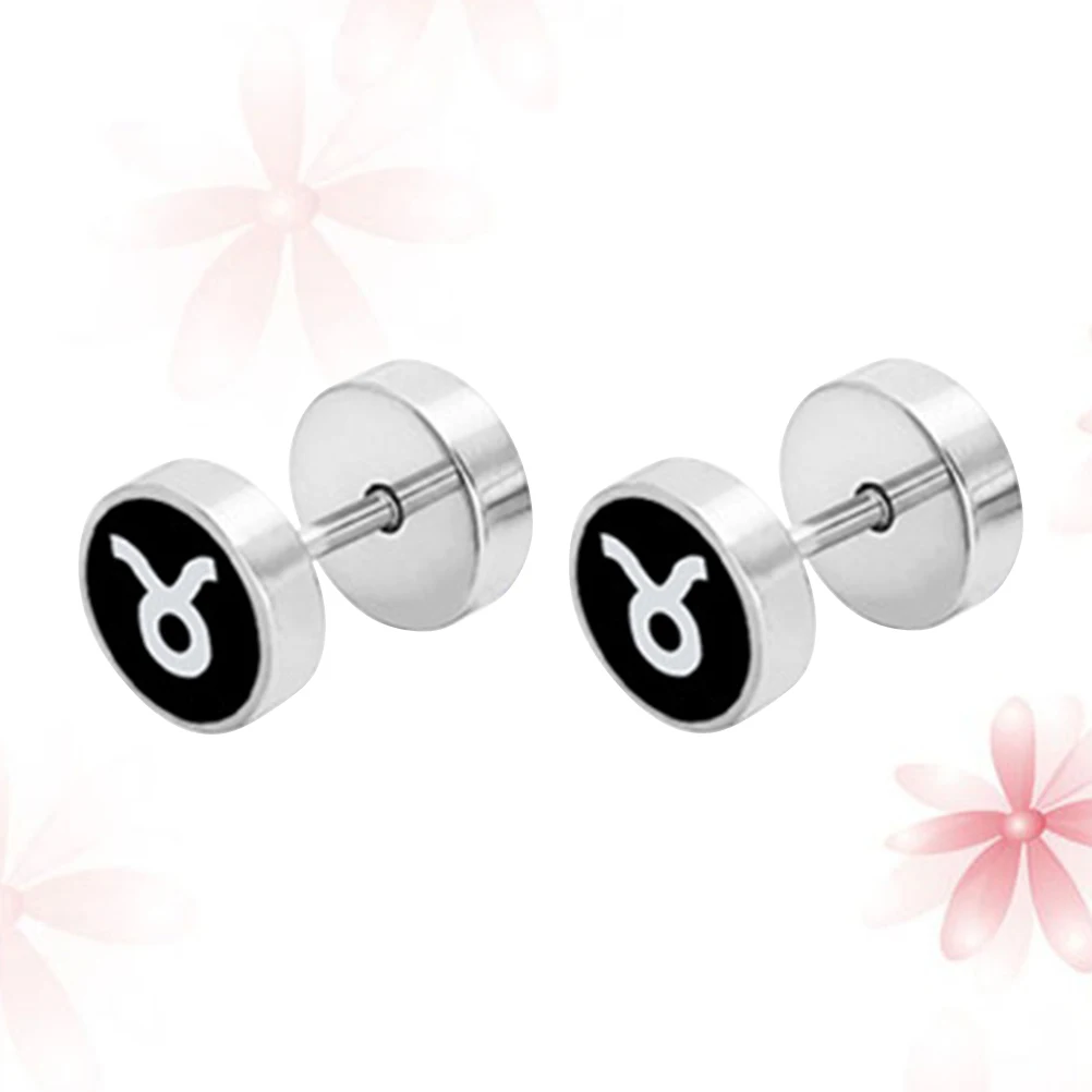 

Earrings Screw Stud for Men Safety Back Earings Celebration Locking Backs