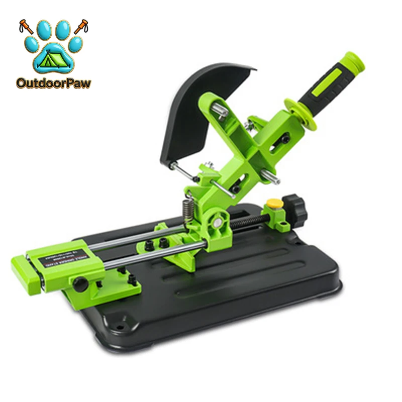 Multifunction Angle Grinder Desktop Cutter Manual Pull Rod Cutting Tool Portable Fixed Bracket For Wood And Metal 100/115/125 MM