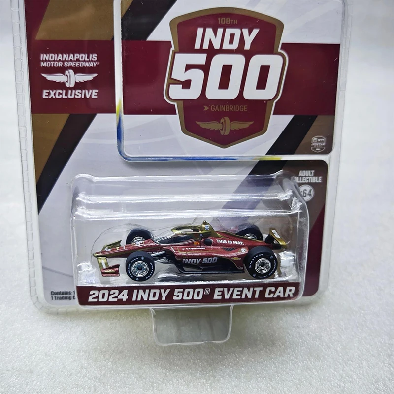 Greenlight 1:64 The 108th Indianapolis 500 Racing Series Diecast Model Alloy Car Child Christmas Gift Collect Ornaments