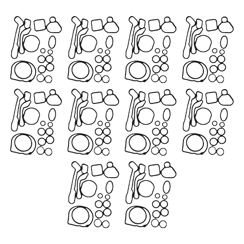 10Set Valve Rocker Cover Gasket CAMSHAFT COVER GASKET For Chevrolet Cruze Aveo Sonic Opel Saturn Astra Pontiac Vauxhall