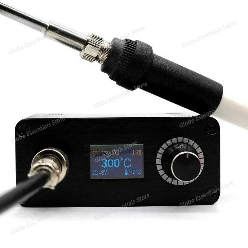 T12-942 OLED Digital Soldering Station Electronic Welding Iron DC Version Portable Without Power Supply 72W Solder Iron