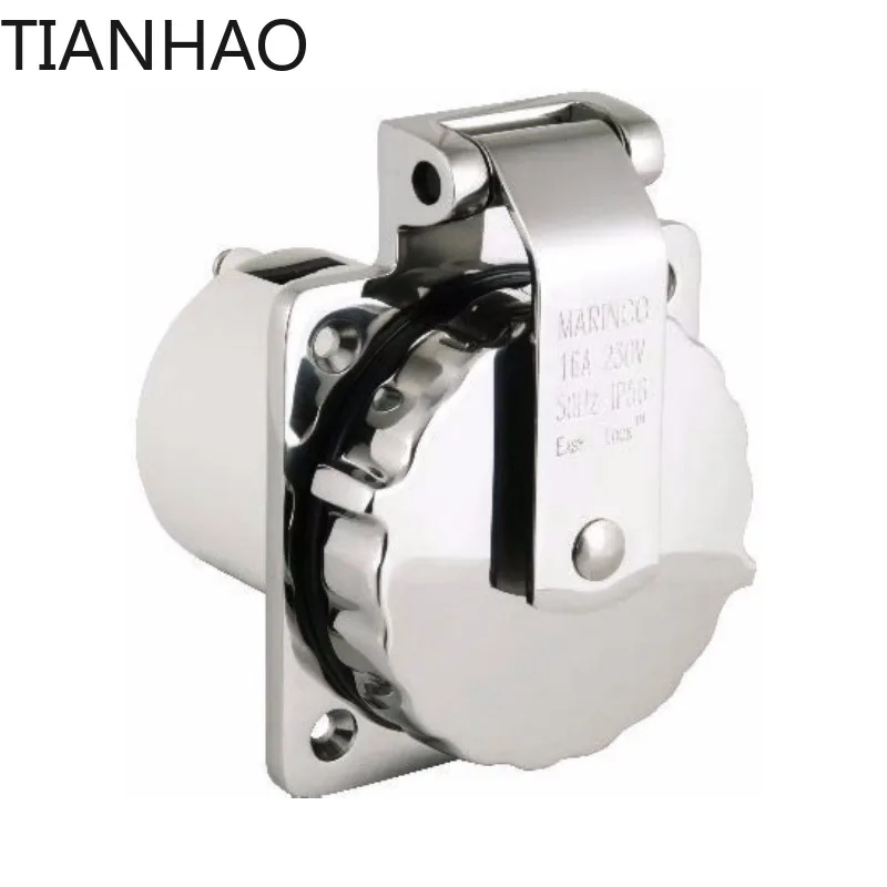 Marinco Imported Marine Electrical Shore Power Socket and Plug 16A 32A 50A 63A Yacht Marine Accessories
