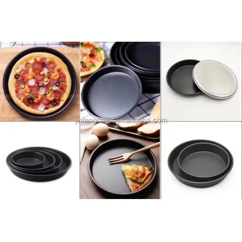 Baking equipment Household 8-inch round pan Commercial bakery non-stick pizza