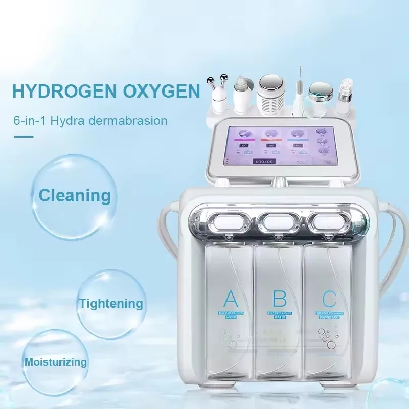 Top sale hydrofacial Water Oxygen Small Bubble Jet Peeling Hydra Skin Cleaning hydrodermabrasion facial beauty machine