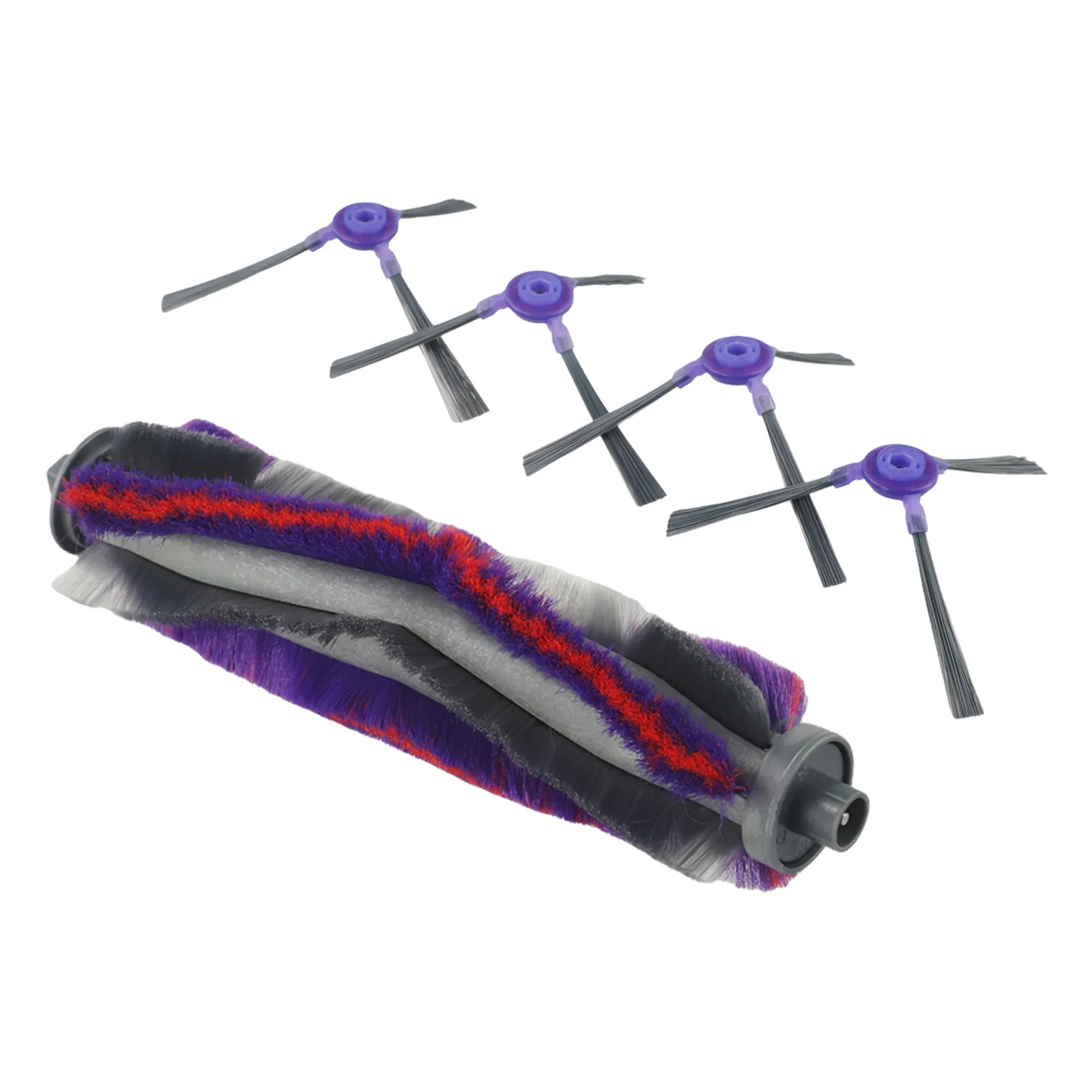 5pcs/set Side Brushes Roller Brush Replacement Parts For Samsung VR05R5050WK Robot Vacuum Cleaner Cleaning Brush Accessories
