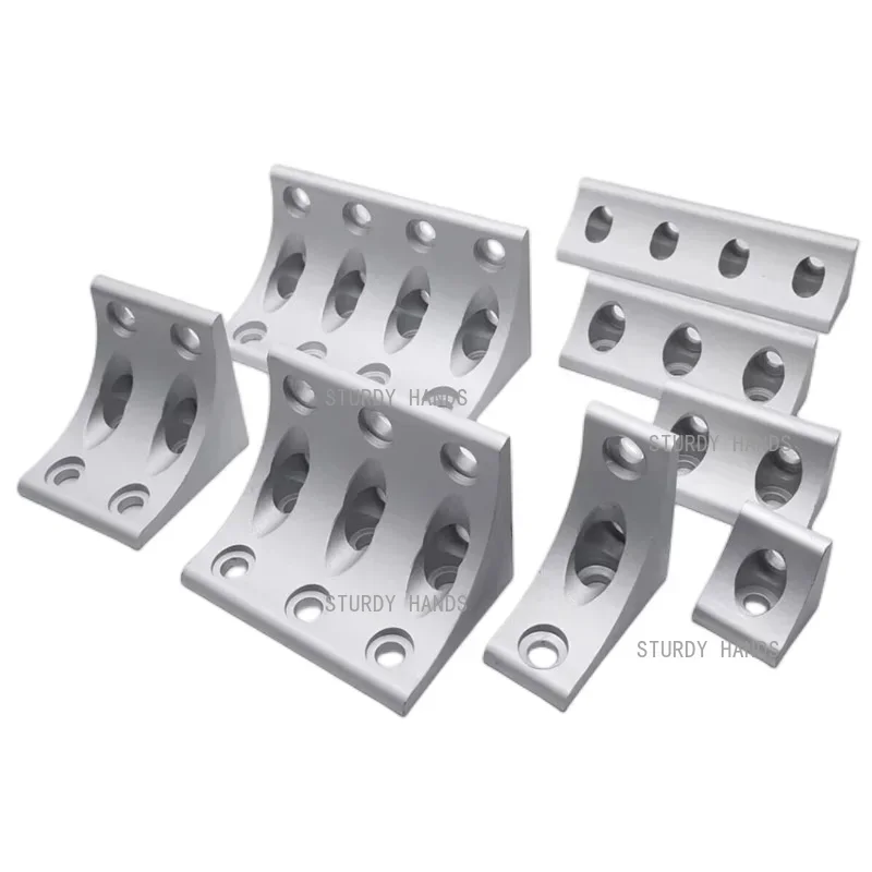 Aluminum Extrusion Corner Accessories Corner Code Vertical Right Angle Hardware Accessories