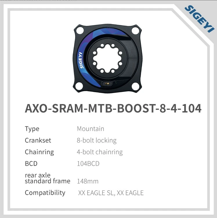 SIGEYI AXO Power Meter Spider Bicycle Crank Cadence Powermeter