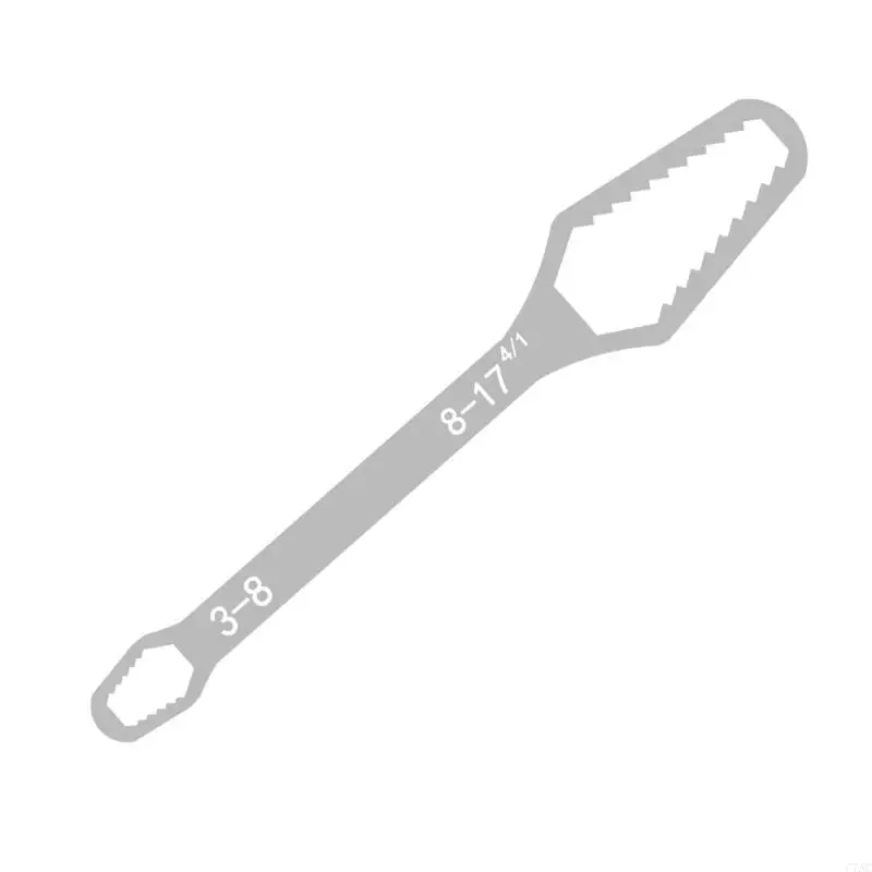 C7AC 3mm-22mm Universal Torxes ประแจหัวคู่ปรับกระชับตัวเอง เครื่องมือ