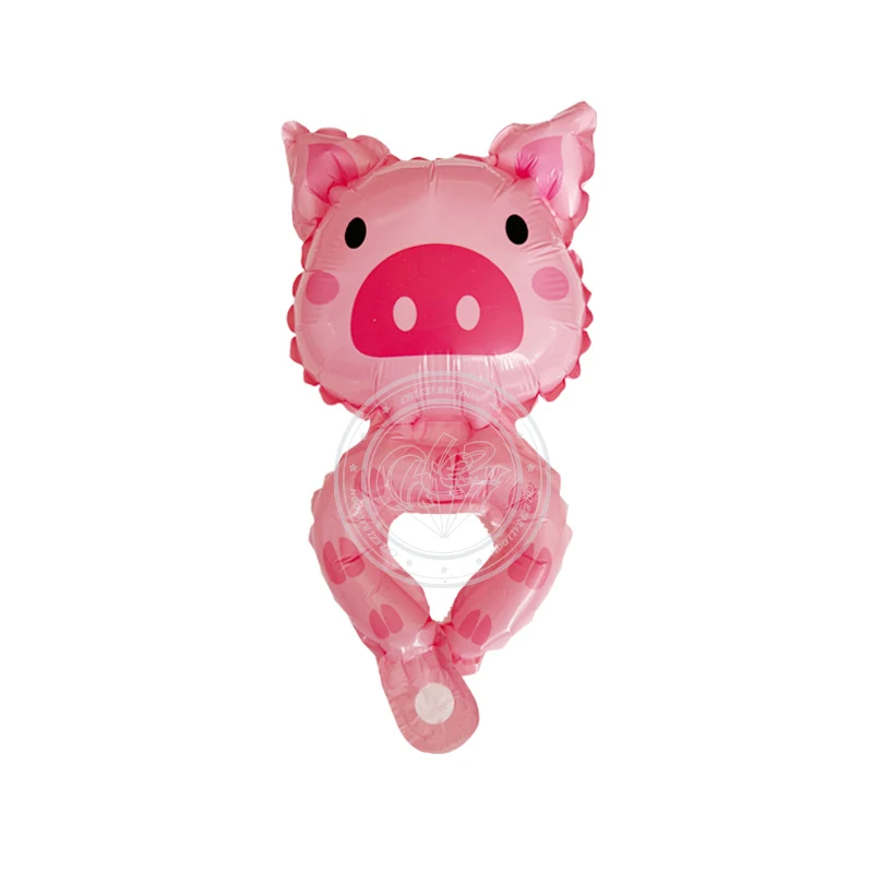 20pcs Cartoon Figure Animal Wrist Balloon Bear Rabbit Frog Fox Cartoon Balloons Happy Birthday Party Decorations Baby Shower view 6