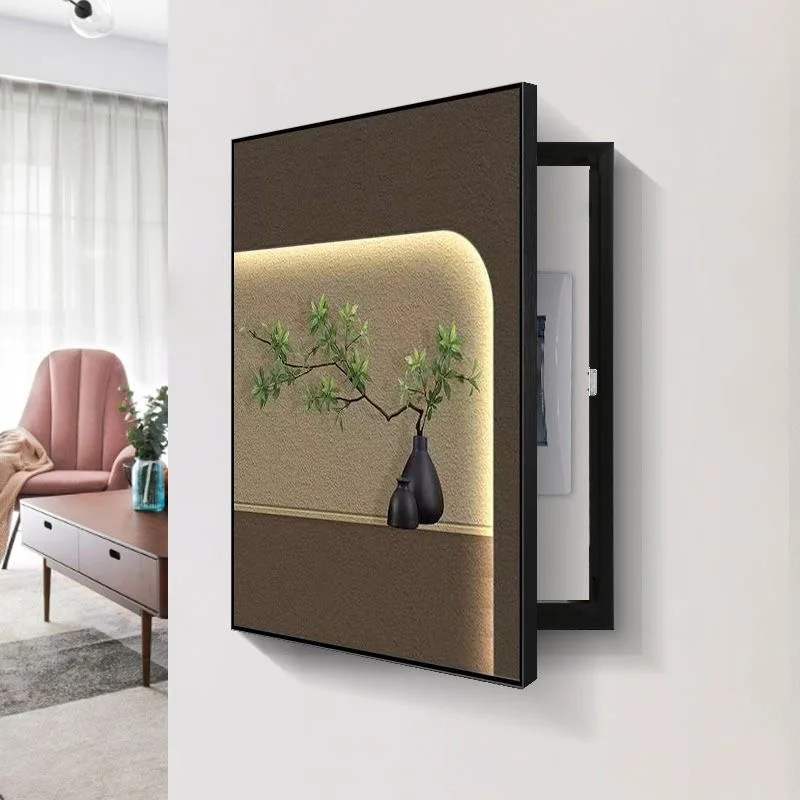 Decorative Painting of Electric Meter Box Distribution Box Switch Box Cover Painting Vertical Style Restaurant Hanging Painting