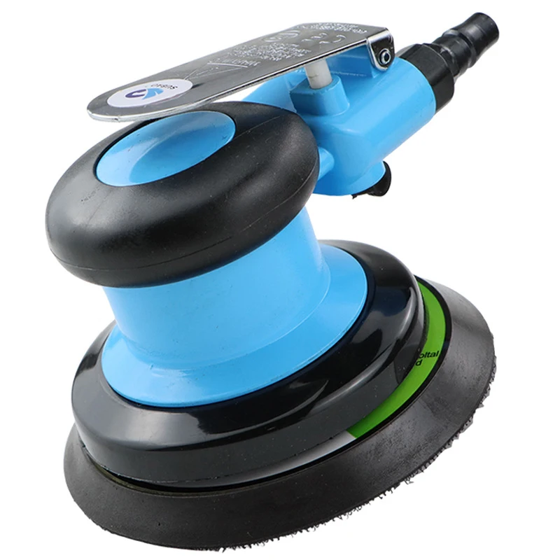 5-inch pneumatic grinder dry sanding machine sanding machine sanding and polishing machine car polishing and waxing machine dust