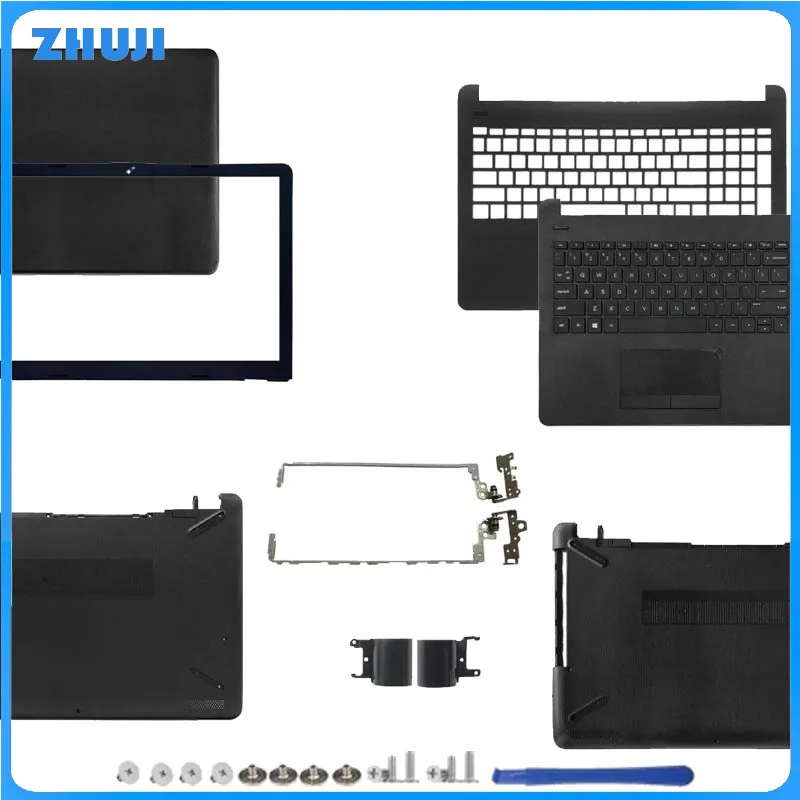 

NEW Laptop Case for 15-BS 15-BW 15-RA 15-RB 250 G6 255 G6 TPN-C129 LCD Back Top Cover Front Bezel Hinges Palmrest Bottom Case