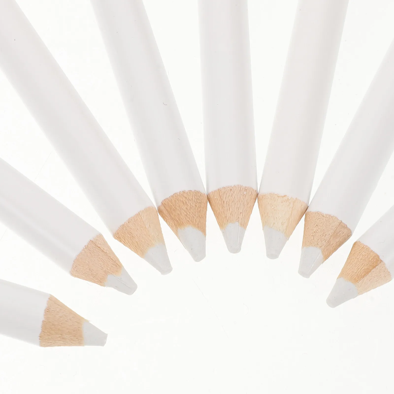 50Pcs Rhinestone Dotting Pens Self Adhesive Wax Picker Nail Art Tool White Fabric Marking Crystal Pickup Pencil Embroidery Nail