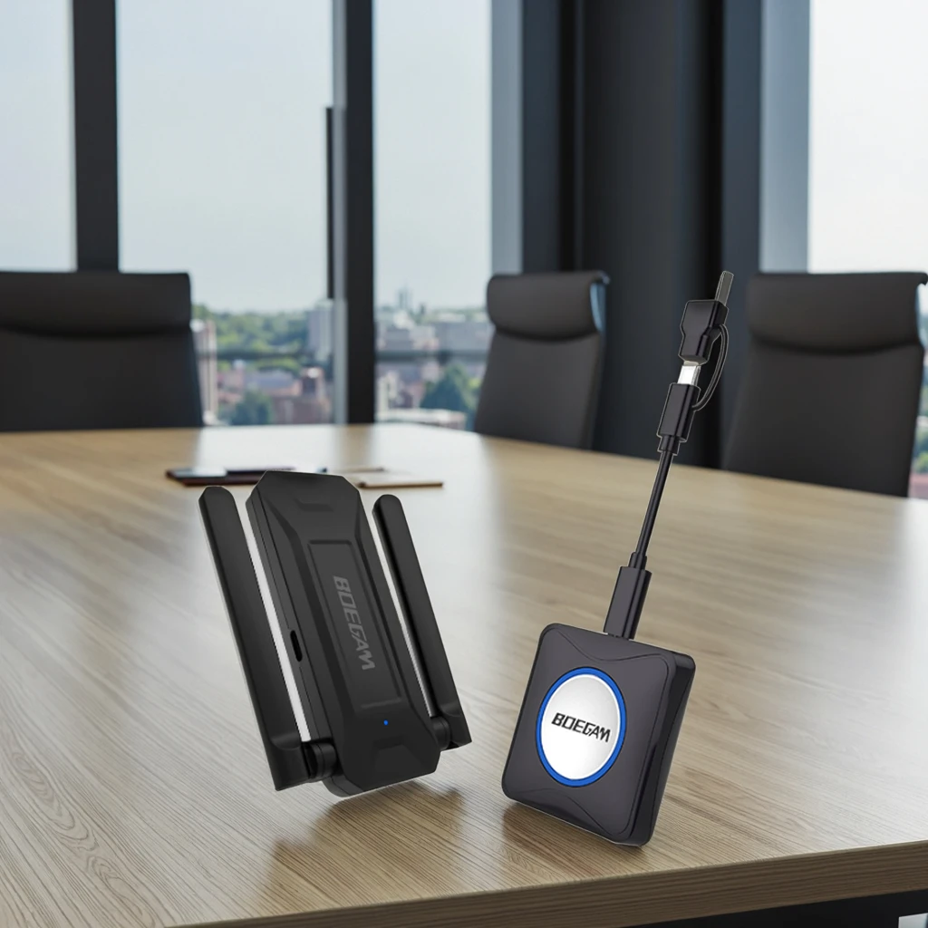 

Best 4K 60Hz Wireless HDMI Display Kit with Dual USB-C USB-A Transmitter 50M Plug and Play Receiver for Screen Mirroring