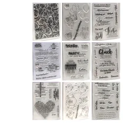 2023 New German Clear Stamp DIY CcrapbookingCard Making A7235