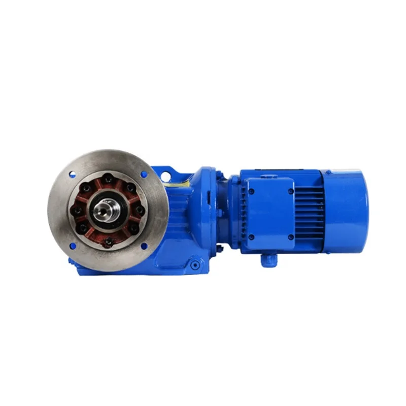 K series K87 gear reducer  motor integrated vertical reducer K37 horizontal gearbox hard tooth surface K77 helical  reducer