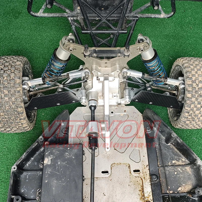 VITAVON CNC Alu 7075 brazos inferiores traseros para Losi 5ive T 2.0