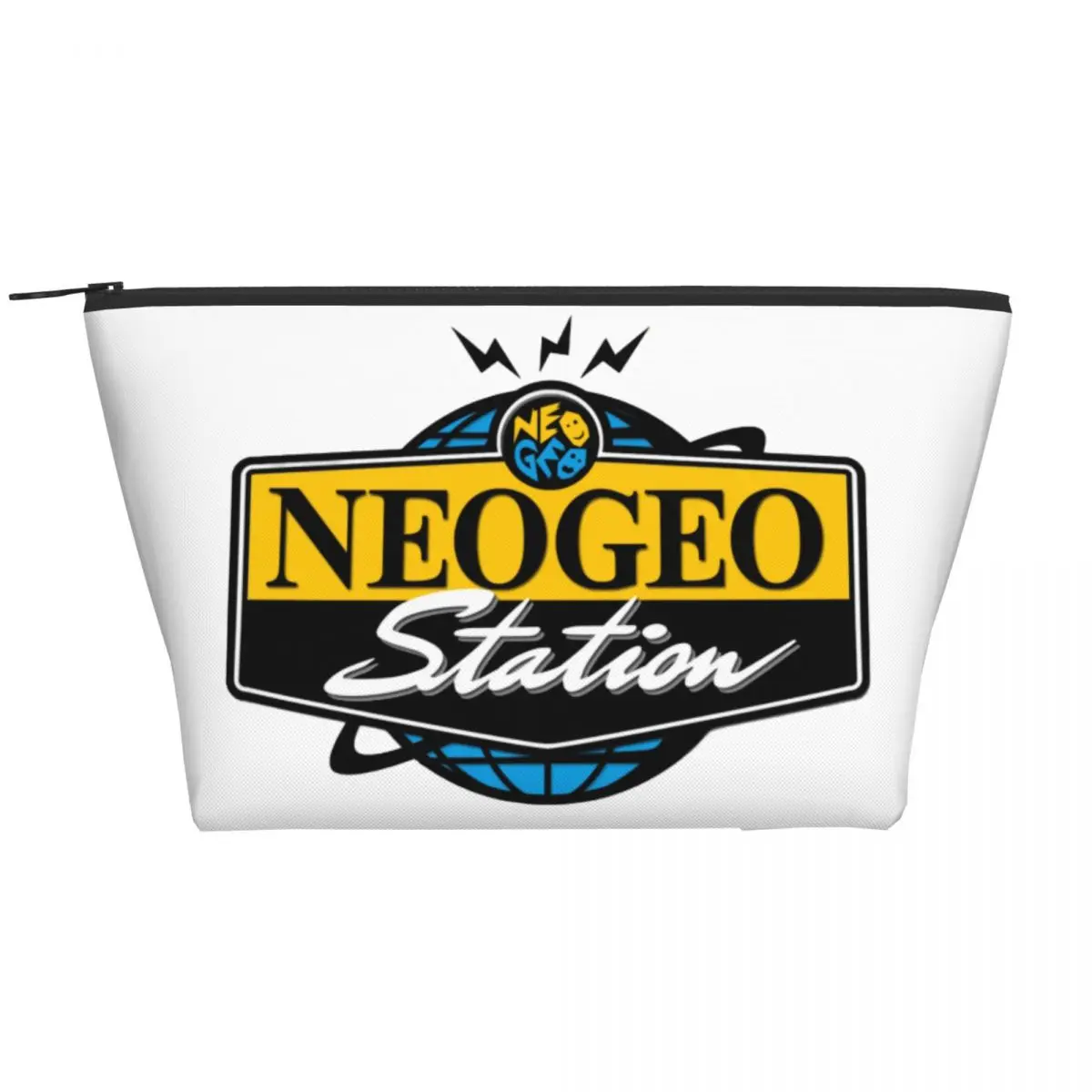 Bolsa de cosméticos Geo Neo para mujer, estuche de maquillaje Neogeo de gran capacidad, bolsas de aseo para almacenamiento de belleza