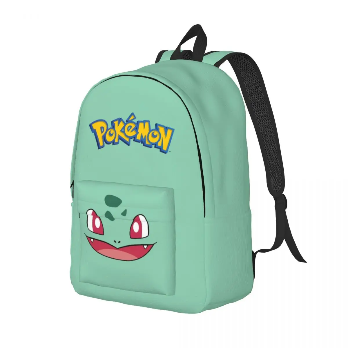 Pokemon Printed Lightweight Casual Schoolbag For School, Outdoor, Shopping, Office 15.7in 17.7in