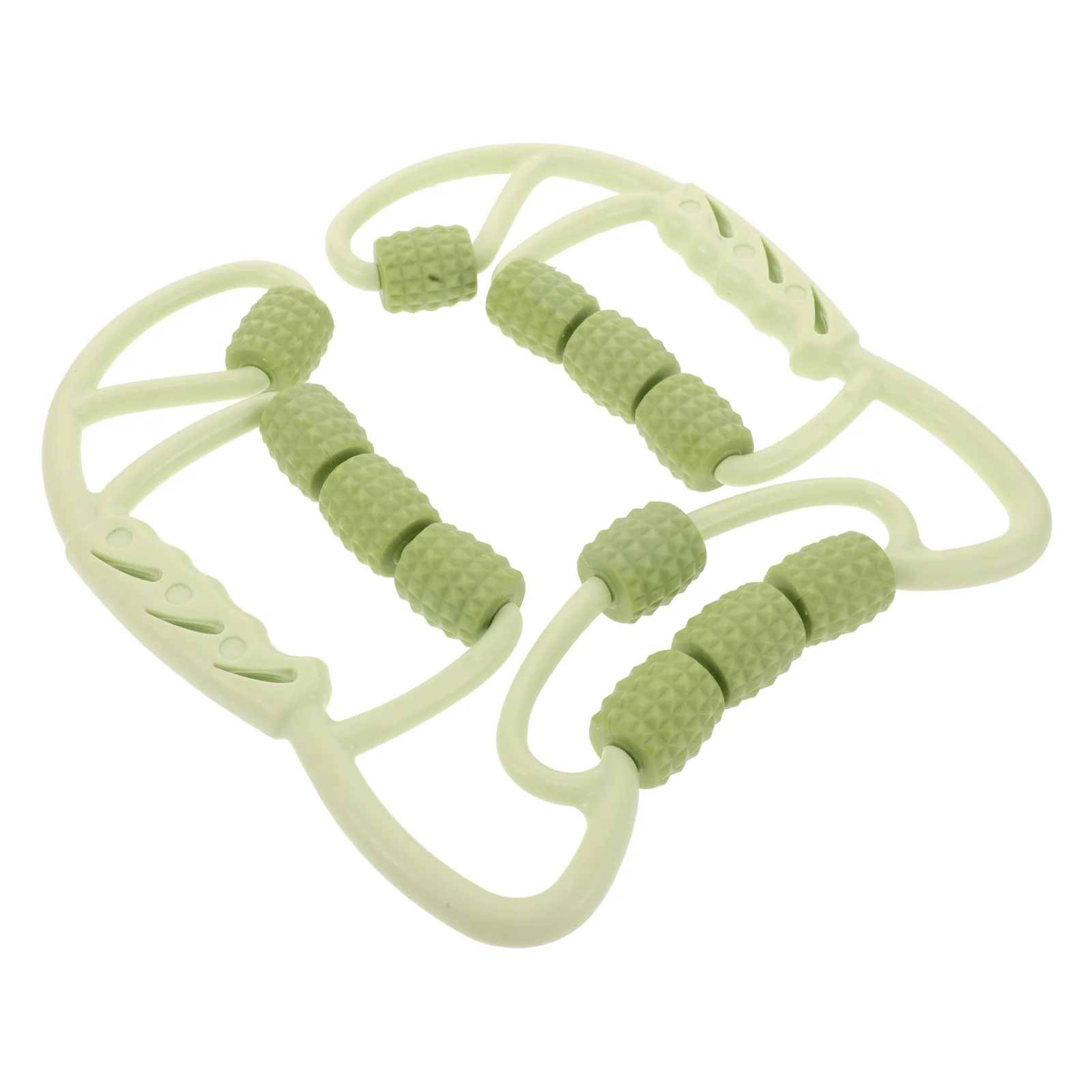 

Leg Massager Circular Muscle Roller Deep Tissue Calf Massage Tool Portable Ergonomic Yoga Pilates Fitness Roller for Muscle