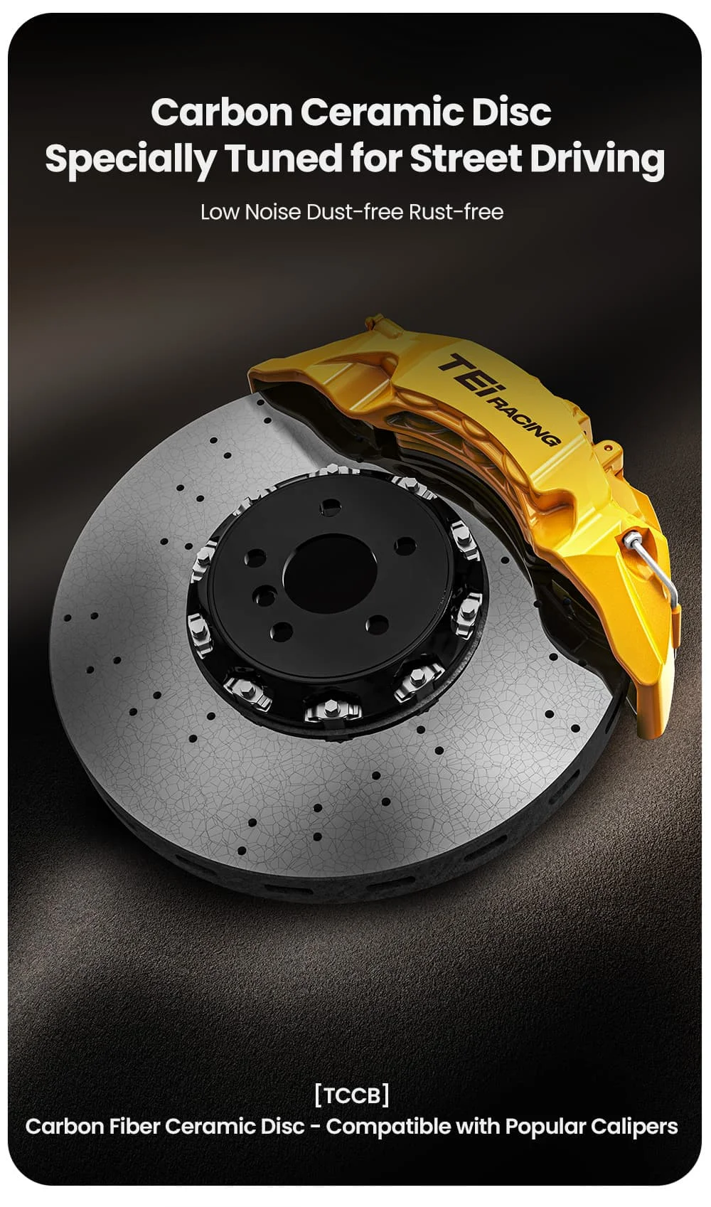 Hot Sale Car Part Brake Kit Carbon Ceramic Brake Disc for