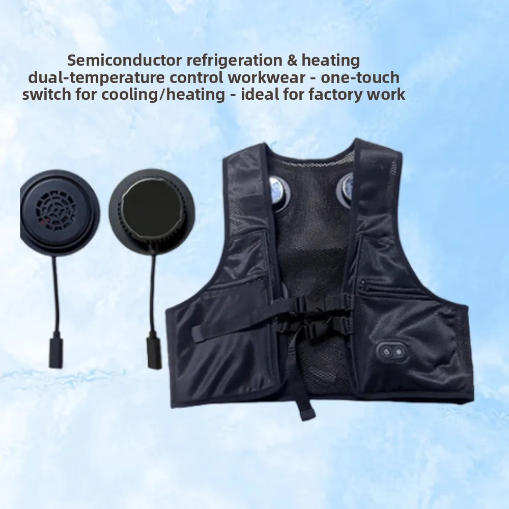 Suitable Forhightemperature/lowtemperature Operation Intelligent Refrigeration and Heating Double Temperature Control Vest Work