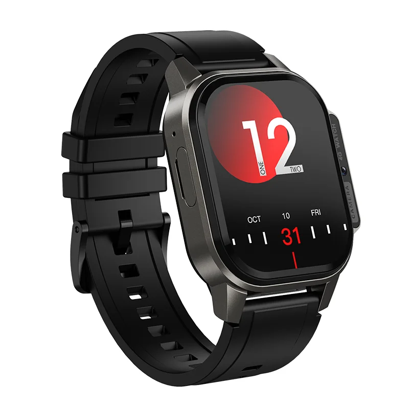 DM62 4G Android Smartwatch, bateria grande, 1000mAh, tela AMOLED 2.13 ", slot para cartão SIM, GPS, 2GB + 16GB, alta qualidade