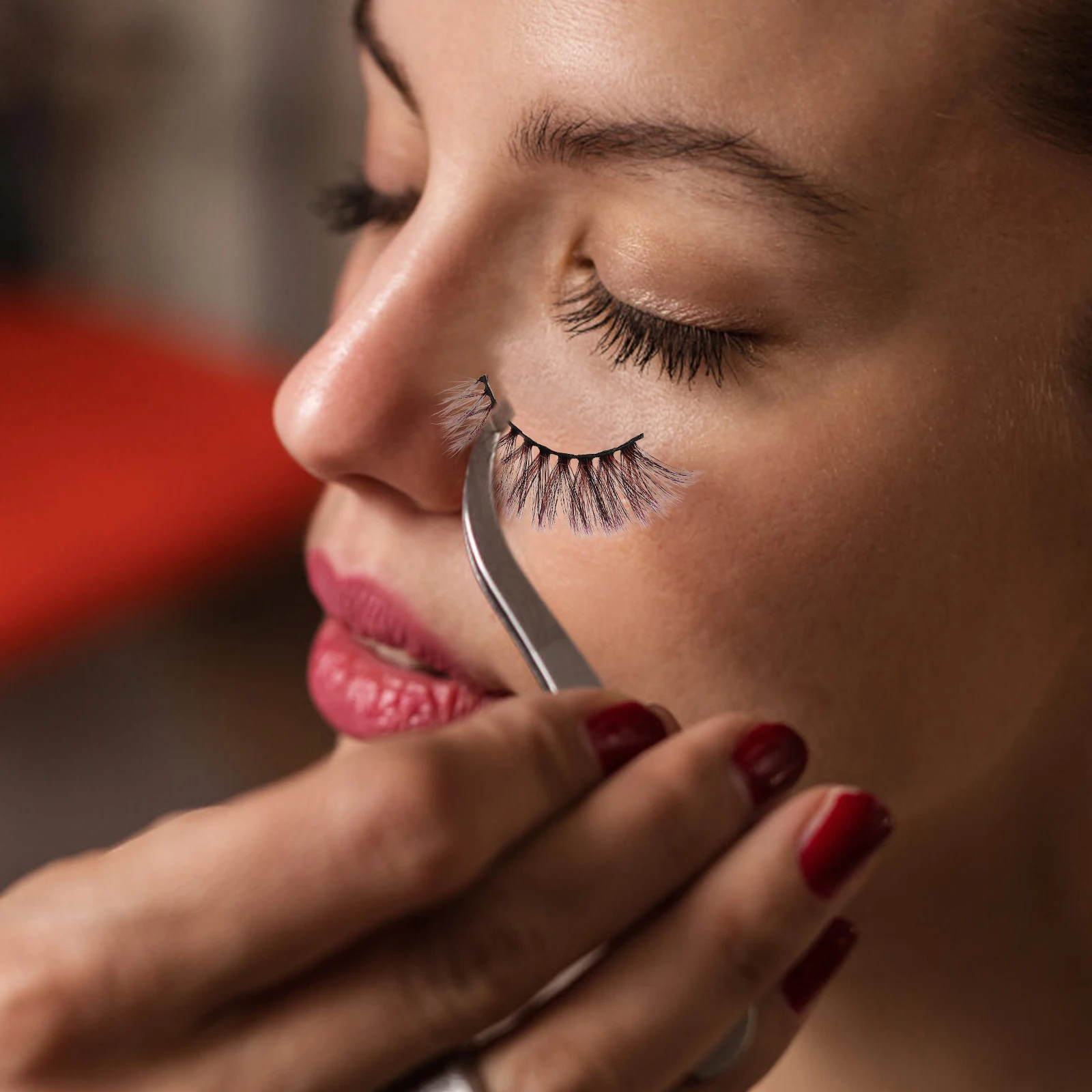 

5 Pairs Eyelashes Faux False Lash Extensions Women Girls Fake Eyelash For Women lashes Stage Makeup Long Daily