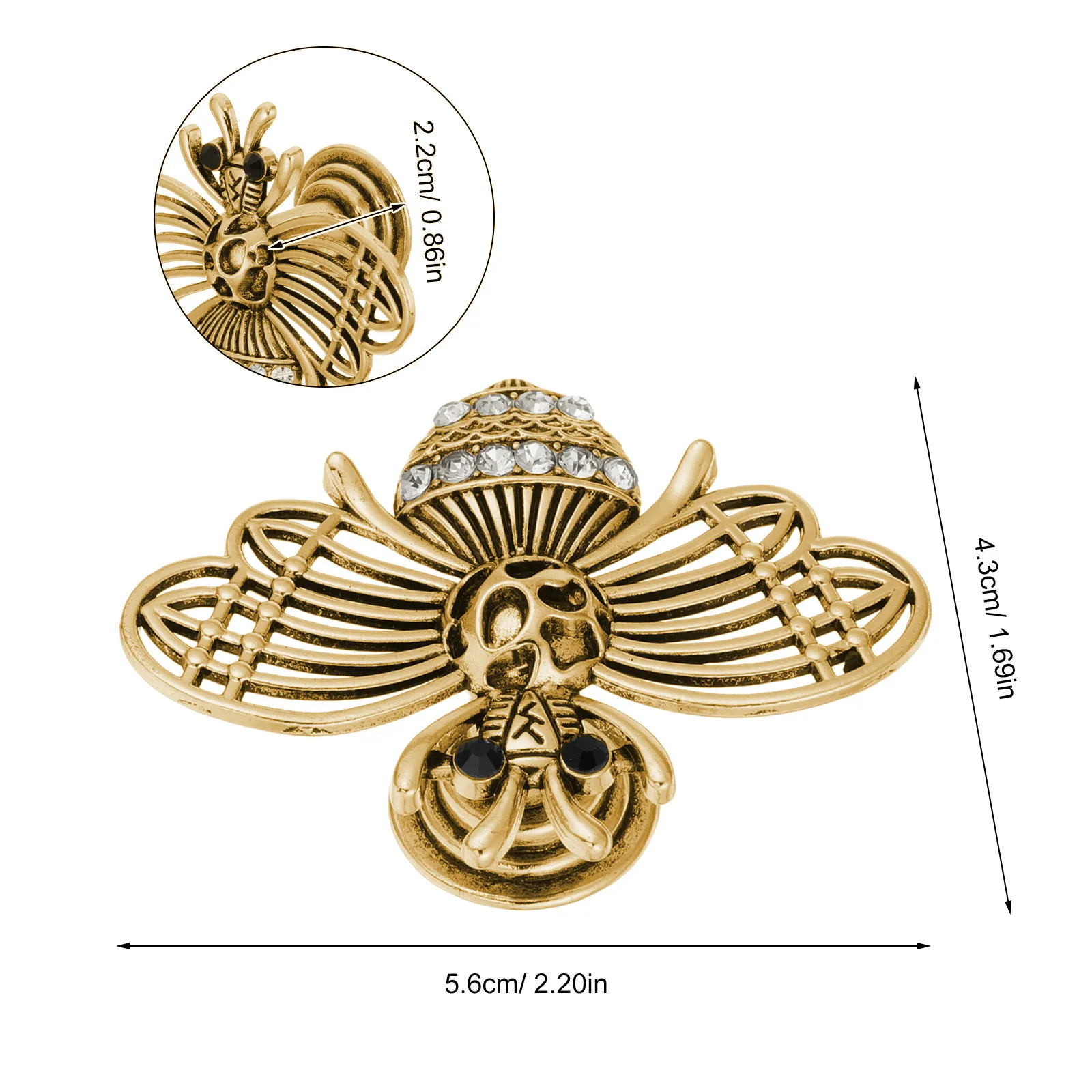 Vintage Brass Drawer Knobs Set of 6 Finish Cabinet Pulls for Dresser Wardrobe Cupboard Furniture Hardware Fixtures