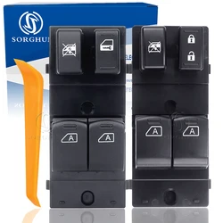 SORGHUM 25401-CD02D 25401-CD000 Left Driver Power Window Master Switch For Nissan NV200 350Z Grand Touring 2003 2005 25401-3LM0B