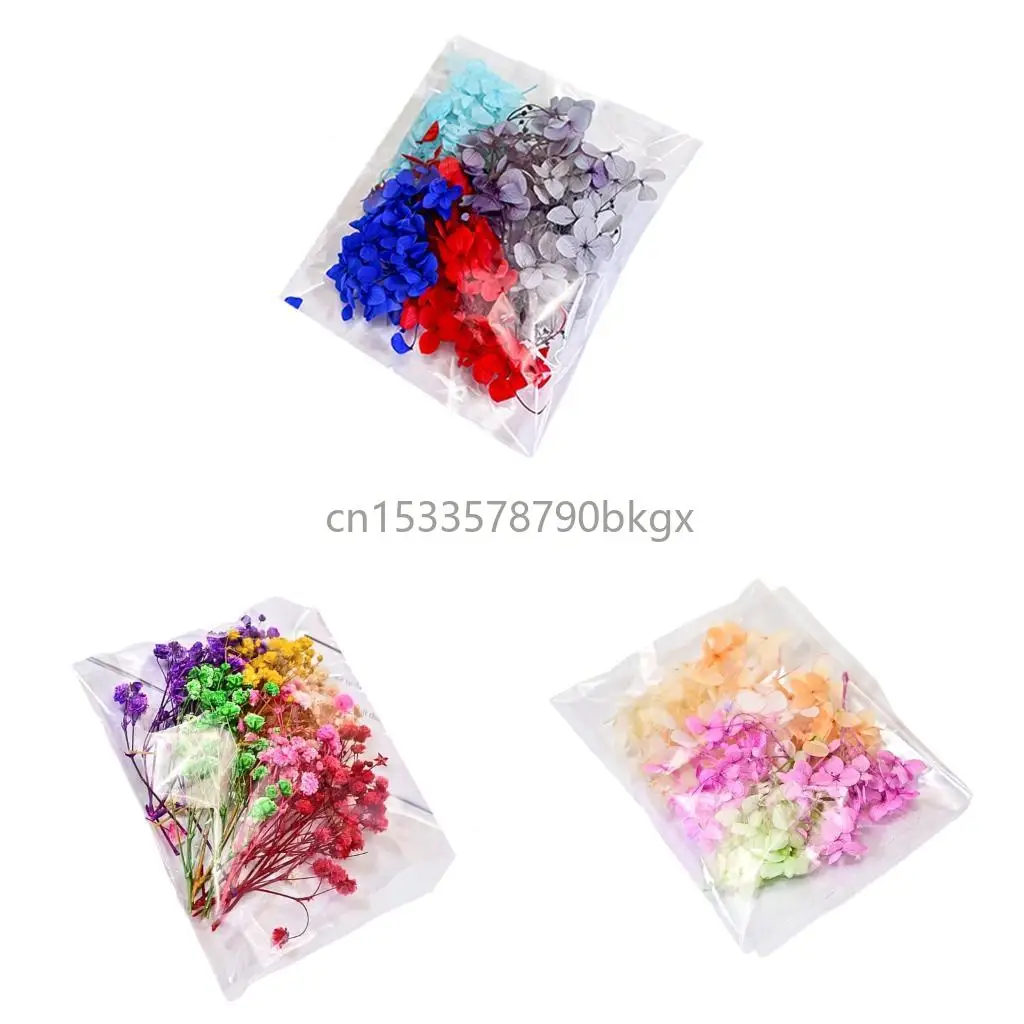 

Easy Maintenance Preserved Flower Bouquet in Clear Resin for Shelf Display J78E