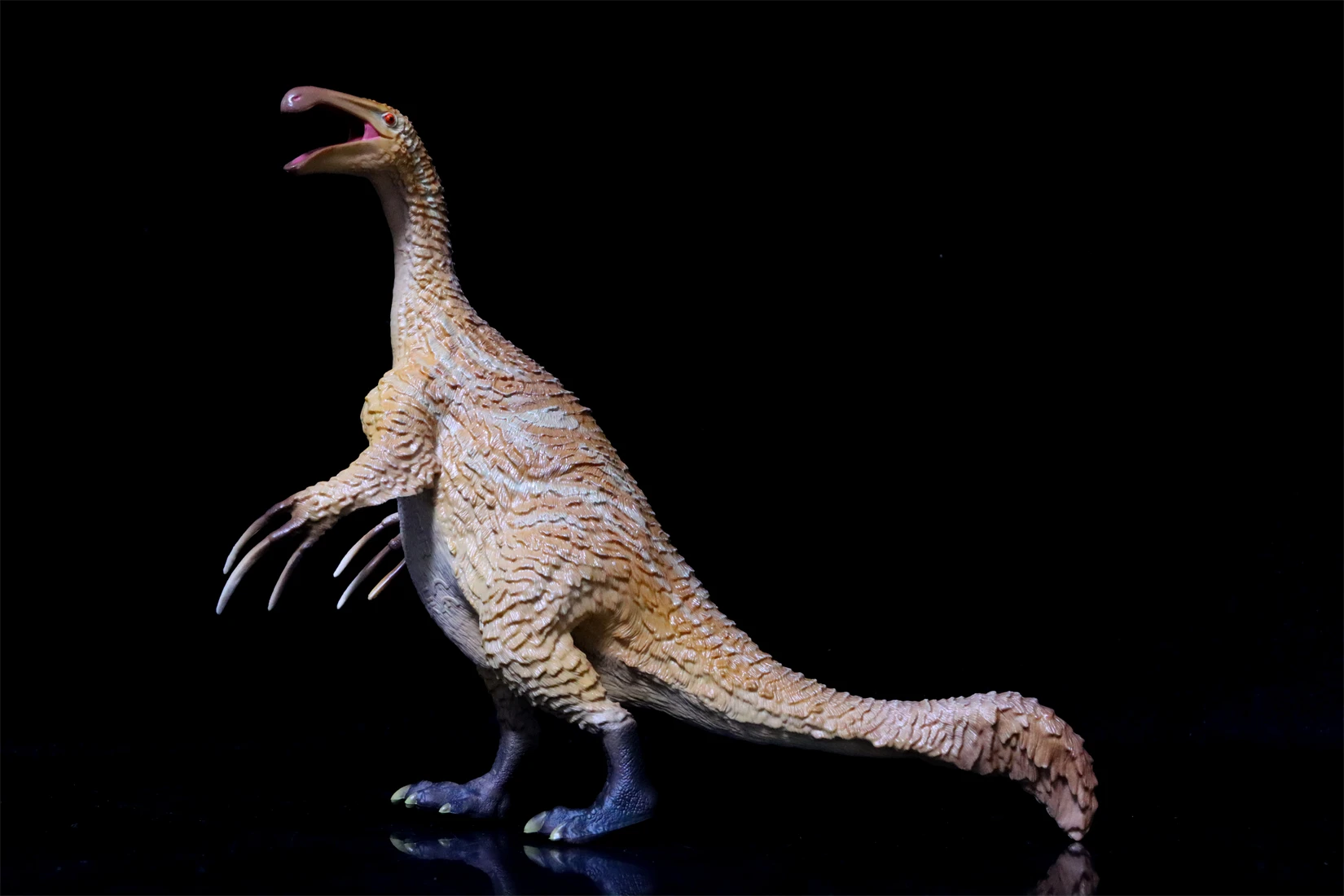 RECUR 1/48 Therizinosaurus Maleev Model Theropod Dinosaur Realistic Animal Figure Collection Scene Decor GK Adult Birthday Gift