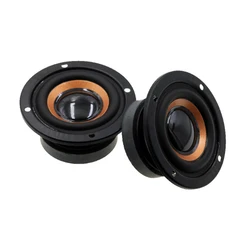2 pcs/lot 2.5 Inch Audio 4 ohm 3W Magnetic Speakers Subwoofer 63mm Round Bass Loudspeaker DIY Home Amplifier Bluetooth Woofer