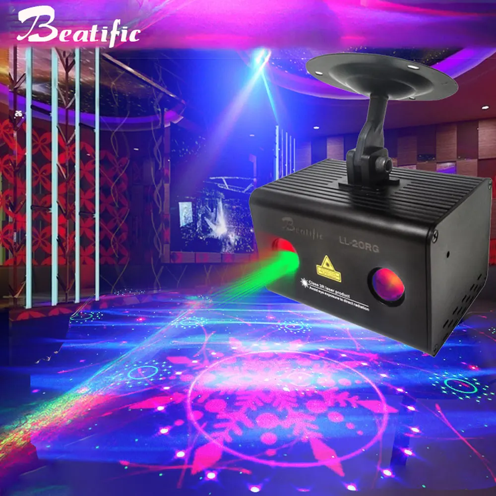 

Led Disco Light Karaoke Party Home Game DJ Bar Nightclub Stage Lighting Starry Sky Laser Projector