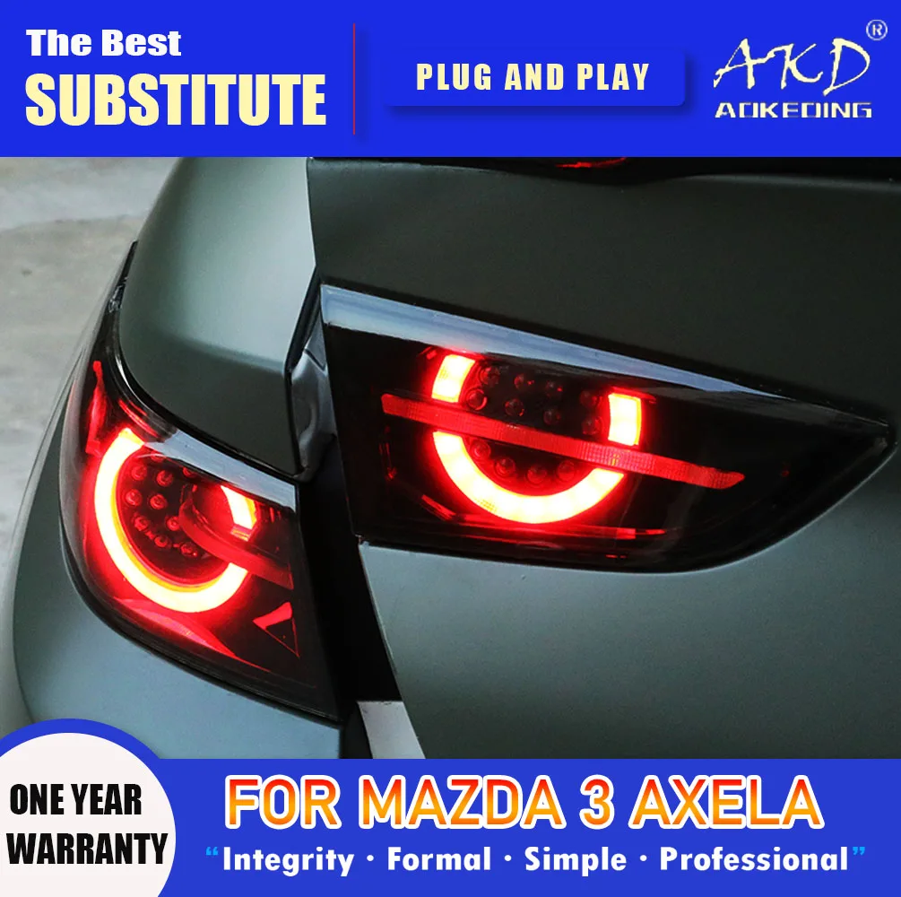 Akd Achterlamp Voor Mazda 3 Led Achterlicht 2020-2022 Mazda 3 Mistremrichtingaanwijzer Auto-Accessoires