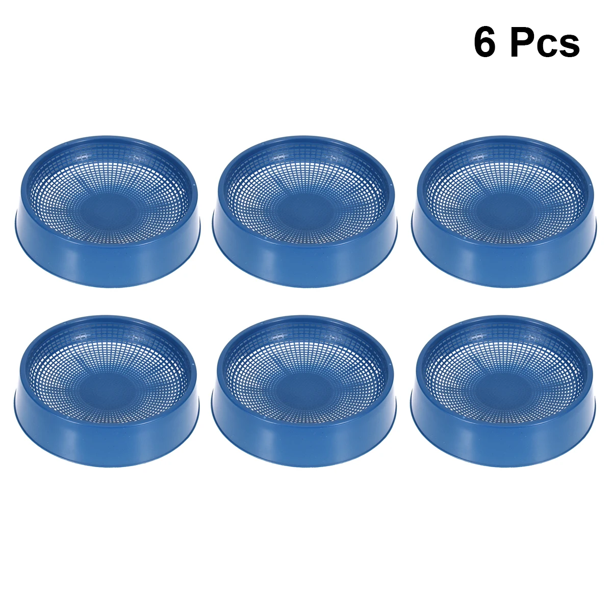 

6pcs Plastic Pigeon Coop Small Parrot Nest Bird Mating Cage Round Design Durable Comfortable Decorative Finch Nests Pet Bird