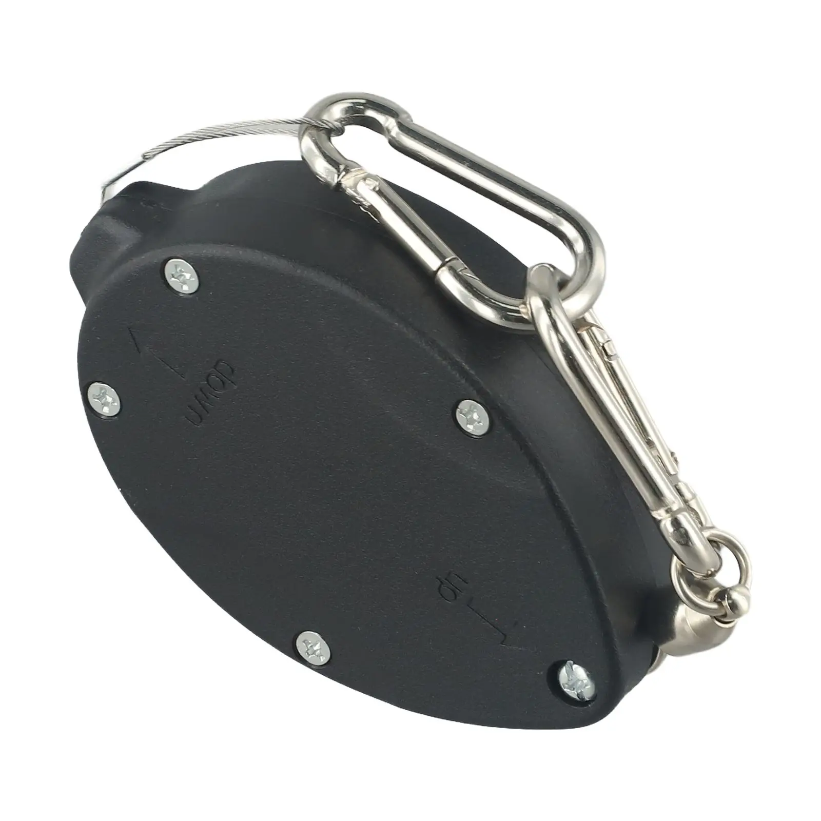 2PCS Plant Pulleys for Hanging Plants Auto Lift and Lower Mechanism Adjustable Hook for Garden Pots Bird Feeders Lights