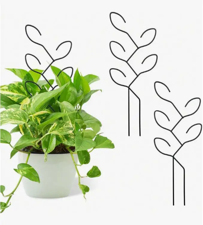 1pc Outdoor Potted Plant Support Creative Flower Support Vine Trellis Plant Climbing Rack Flower Holder Garden Accessory