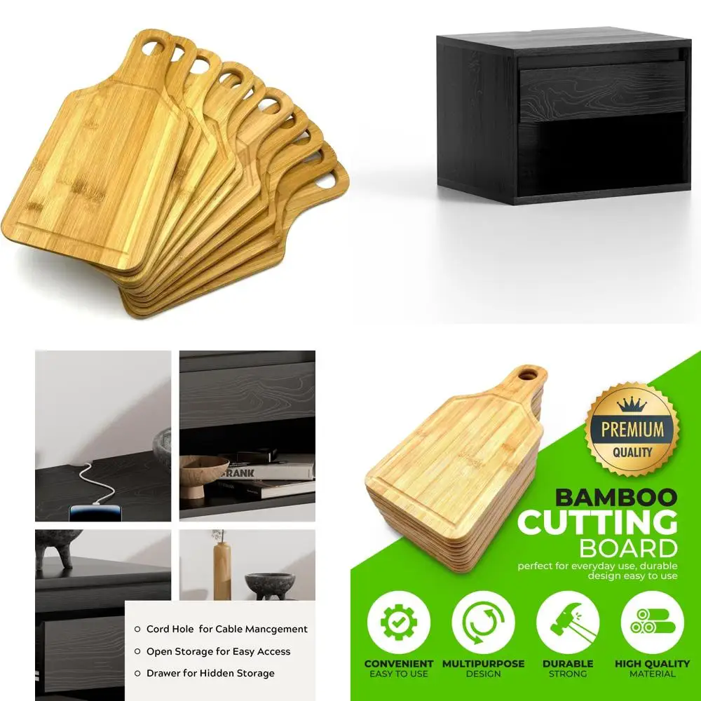 

Wholesale Bamboo Paddle Cutting Boards Set of 10 - Premium Quality for Personalized Engraving and Bulk Orders