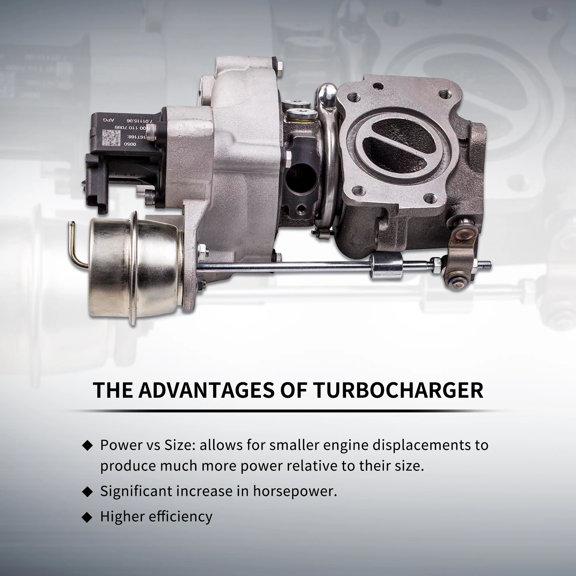 Turbo Turbocharger for BMW MINI Cooper S R55 R56 R57 R58 R59 135 Kw 184HP  53039880118 53039880181 Turbine Turbolader Kit