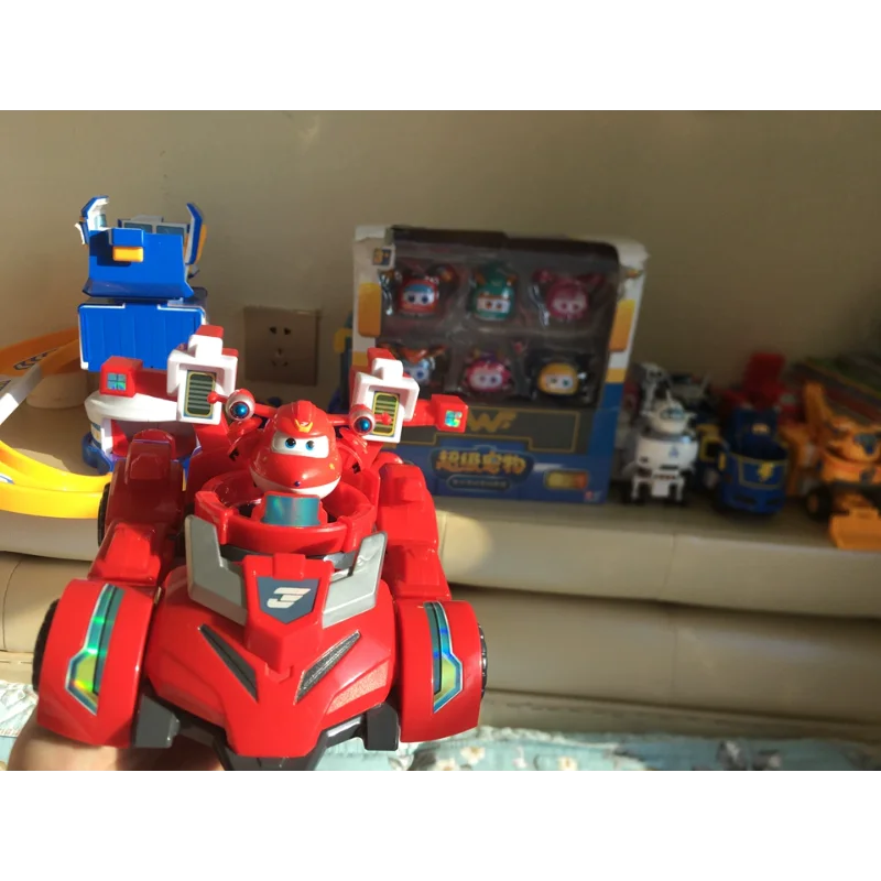 En stock! Robot Transformable Original autorisé Auldey Super Wings Golden Boy Super équipement-jouet pour enfants cadeau de vacances