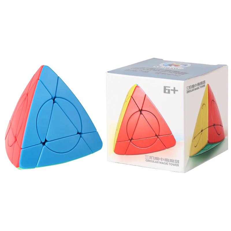 

Sengso Circular Magic Tower 1.0 Cube Professional Speed Puzzle Games Fidget Toys Gifts A Highly Creative ShengShou Magic Cube